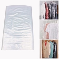 (24"x36") 10 Pcs Plastik Baju Gantung Cloth Cover Plastic Dust Cover Clothes High Quality Transparen