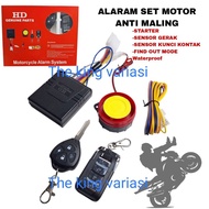 ANTI-THEFT MOTORCYCLE ALARM + REMOTE STARTER AND SENSOR FOR ALL TYPES OF MOTORCYCLES MOTORCYCLE ALAR