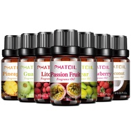 [BUY 4 GET 1 FREE] PHATOIL 10ML Watermelon Apple Strawberry Fruit Fragrance Oil for Office Aromatherapy Diffuser Oil Candle Making