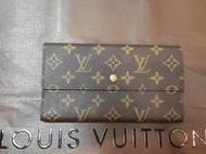 Louis Vuitton 皮夾 LV 長夾 發財包 翻扣 Monogram真品 M61215 (暫保留!請勿下標)