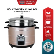 Sunhouse 1.8 liter rice cooker SHD8125 - Genuine display - Cooks rice with 1D cooking technology, ab
