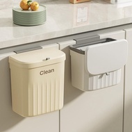 CLEAN kitchen cabinet trash can, light yellow, 12l capacity dustbin kitchen dustbin with cover