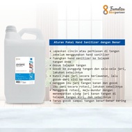 JOSS hand sanitizer gel antiseptic aroma wangi segar 5 liter / aroma