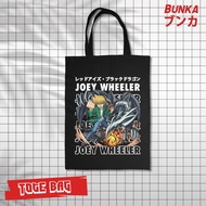 Premium Anime Canvas Tote Bag Joey Wheeler BUNKA Valentine's Day anniversary Gift for Boys and Girls
