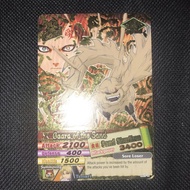 Kartu Naruto Narutimate Ninja Fight Gold Rare Gaara Original