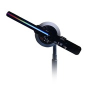 Missyou 3D Hologram Fan,16CM WiFi Bluetooth Hologram Fan Projection 3D Video Upgrade 3D Hologram Adv