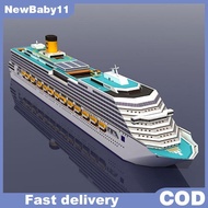 NY Cruise Ship Paper Model Cruise Ship 3D Paper Model DIY Puzzle Manual Papercrafts NBaby
