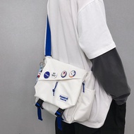 sling bag sling bag man Japanese Casual Large-Capacity Male Student Messenger Bag