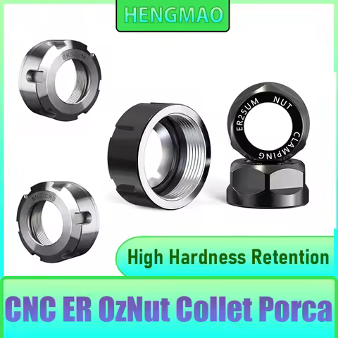 CNC ER OzNut Collet Porca Er8 ER11 ER16 ER20 ER25 ER40 Er32 Um/M/A Nut Sk10 Sk06 Ger16 Ger20 Oz20 Is