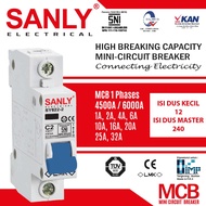 MCB 1P 1 Phase 1 PAS 1 P MCB PLN MCB SNI 2A 4A 6A 10A 16A 20A 25A 32A