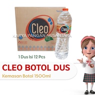 CLEO BOTOL BESAR AIR MINERAL CLEO BOTOL ECO SHAPE 1500 ML PER DUS