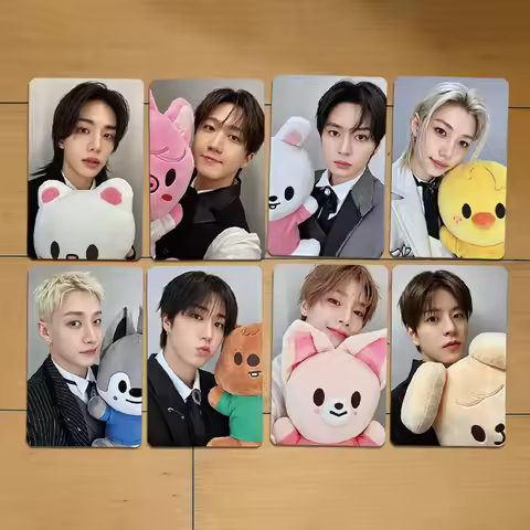 8 Kpop Stray Kids SKZOO Flash Card Classic Card Photo Card Hyunjin Felix BangChan Photo Collection S