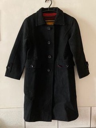 轉賣a room model 日本製雙面穿黑色大衣外套 Vintage 古著