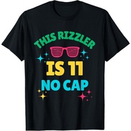 This Rizzler Is 11 Birthday Eleven 11 Birthday Shirt T-Shirt Unisex T-Shirt