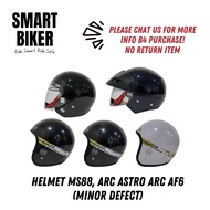 (Minor Defect) Helmet MS88 , ARC Astro & ARC AF6