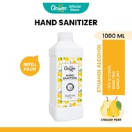 Cleanse360 English Pear Scent Hand Sanitizer 75% Ethanol Alcohol [Liquid/Spray Refill - 1000ml / 1L / 1 Liter]
