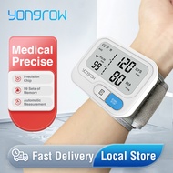 Yongrow Digital Blood Pressure Monitor Wrist Blood Pressure Digital Monitor Automatic BP Monitor Digital Sphygmomanometer