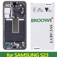 6.1'' Dynamic AMOLED Display For Samsung S23 LCD S911B S911B/DS Touch Screen Digitizer For Samsung S