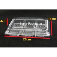 BX-162 6-Cavity Plastic Tray 50pcs / Cheese Tart Tray Box / Mini Cake Tray / Mini Moon Cake Box / Be