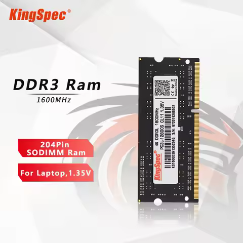 Kingspec DDR3 NB 8 Gb 4 Gb 1600 Sodimm Ram Memoria Ram Voor Laptop Ddr 3 1600 Mhz Ram Ddr3 4 Gb 8 Gb