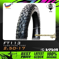 TAYAR VIVA TUBE-TYPE TYRE FT113 2.50-17 250-17 DUAL SPORTS