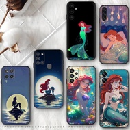 Little Mermaid Soft Casing for Samsung M62 F62 M54 M14 M35 M35 M55 M15 F54 Phone Case