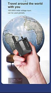 ⚡PD 36W fast charger 快速充電器 4 Port  Type C QC 3.0 USB快充叉電器(香港插頭)   火牛