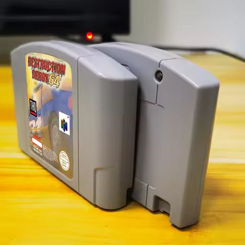 Destruction Derby 64 N64 USA/EUR Version 64 Bit Video Games Cartridge Hobby Collection Gifts Toys