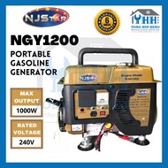 NJSTAR NGY1200 NGY-1200 1000W Gasoline Generator / Petrol Generator / Portable Gasoline Generator
