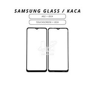 GLASS TOUCHSCREEN GLASS + OCA SAMSUNG A02 / A022 / A022F / M02 / M022 / M022F / M12 / M127 / A12 / A