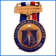 ✓ ✲ ❏ 5 PCS KAGAWARAN MEDALS 6CM ( GOLD \ SILVER \ BRONZE )