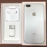 優質二手apple專門店 iphone7+ 銀色128GB 配件全套正廠 全套全新