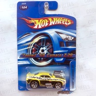 Hot Wheels 2006 'Tooned '69 Camaro Z28 - YELLOW (Slight dent blister)