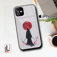 {LL0126}Glossy Softcase iphone 11 12 13 14 15 Pro Max Mini X XR 7 8 9 6 Case IP Premium Shiny Mirror