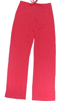 Red Sleepwear Pants Women Pajama