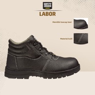 Sepatu Safety Jogger Labor S3 Sepatu Pekerja Sepatu Proyek Nitrile Sole Anti Paku Anti Slip Antistat