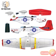 ✨】ชุดโฟมเครื่องบินควบคุมระยะไกลสำหรับวัยรุ่นอุปกรณ์เสริมที่ได้รับการอัปเกรดใช้ได้กับอะไหล่ทดแทน P51