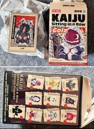可買可換 全新 Kaiju Sitting in a Row Pop Mart 有芝頓 Zetton 咸蛋 鹹蛋 超人 奧特曼 盲盒 盒蛋 黑暗巴爾坦 艾雷王 玩具 公仔 擺設 泡泡瑪特