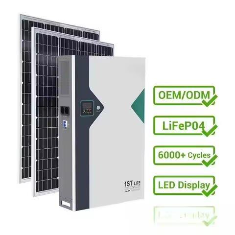 5kW solar hybrid inverter built-in 51.2V 100Ah lithium battery home energy storage
