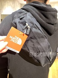 全新 北臉 TNF 黑色 黑字 4L 胸包 腰包 日版 THE NORTH FACE 斜背包 男用 輕量 防水 北面