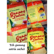 Ready satria Mountain Tea, sachet packaging, packaging