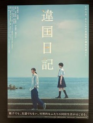 🇯🇵日本電影宣傳DM 🇯🇵日本電影宣傳單張🇯🇵日本電影宣傳小海報 - 映画『違国日記』新垣結衣, 早瀬憩, 夏帆