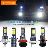 【Forever】 1PC H1/H11/H4/9005/9006/H3/H7 Car LED Fog Light Bulbs 24SMD 20W Alloy Lights 12V-24V Repla