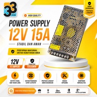 Power supply 12volt 15A PSU 15A 12v/ 12volt 15Ampere power supply/ PSU adapter 12 15 AmpereVOLT Powe