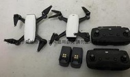 二手台灣公司貨大疆DJI Spark Drone MM1A+Spark Type GL100A (電池無電當銷帳零件品