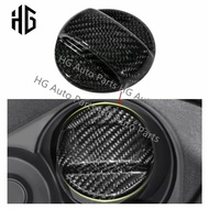 High Carbon Fiber Car Fuel Tank Cover For Porsche Boxster Cayman Panamera Macan Carrera 911 718 981 