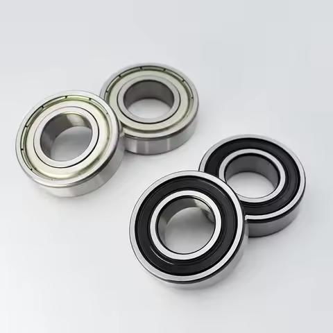 2pcs 6003 2RS ZZ 17*35*10 mm 6003RS 6003Z DDU 2Z Inner Diameter 17 mm Chrome Steel Deep Groove Ball 