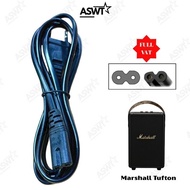 Marshall Tufton speaker power charging cable 1.5m 3m long - genuine copper core - FULL BELT