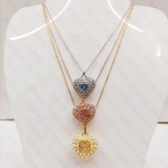New Product Shijia Beating Heart Heart Heart Necklace Smart Pearl Necklace Heart Heart Necklace