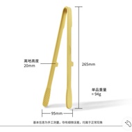 Silicone Barbecue Tongs Croissant Tongs Household Kitchen Steak Tongs Barbecue Shop Food Tongs Steak